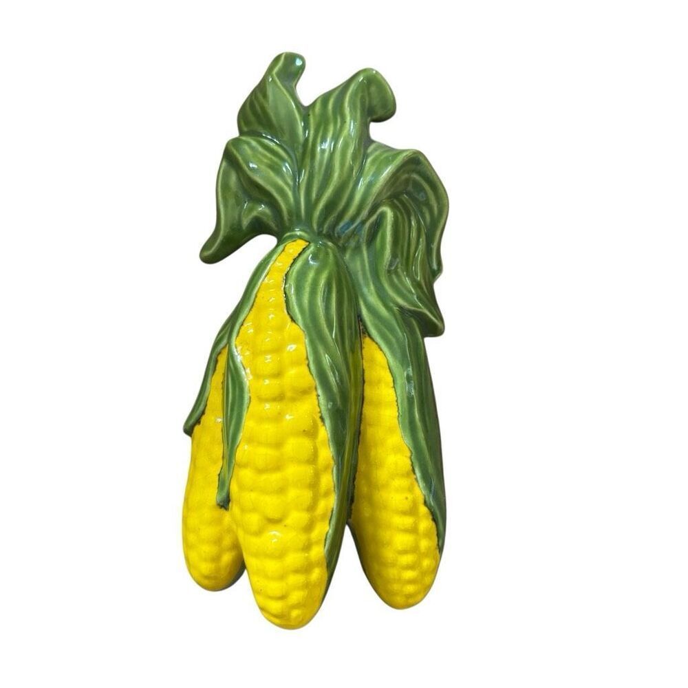 Corncob Vintage Ceramic Wall Hanging